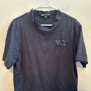 Addias X yohji yamamoto Y3 Logo TEE Unisex Size Medium T-shirt